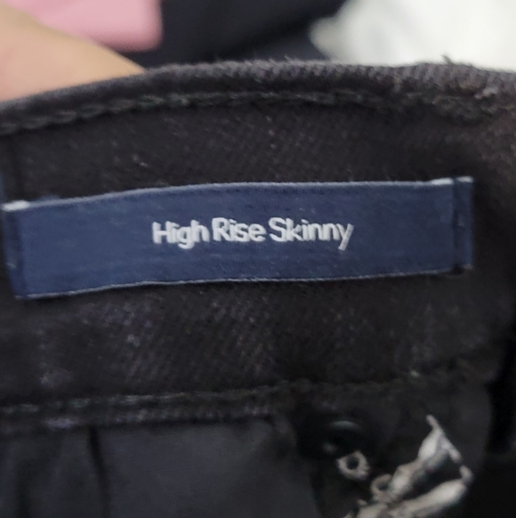 Calvin Klein Black High Rise Skinny Jeans for Women Size 27 - Picture 2 of 5